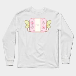 Cute Cozy Pink Gaming Console Controller Long Sleeve T-Shirt